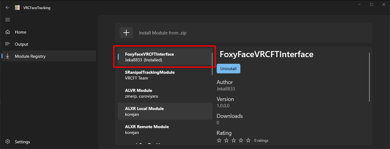 FindModuleInRegistry