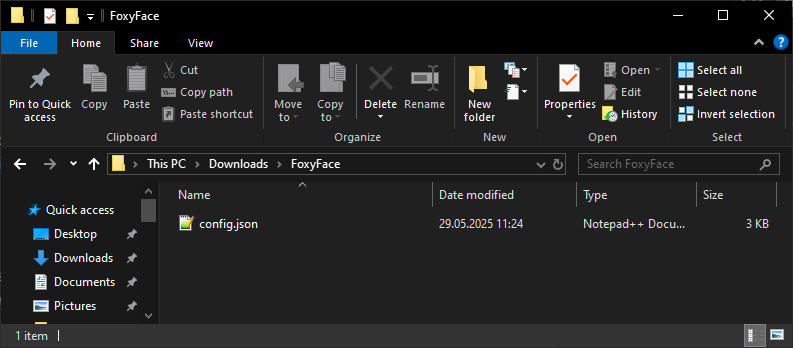 UpdateConfigOnlyFile